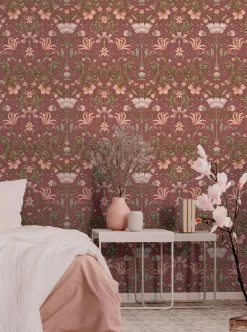 Tapete Andana Weinrot 9 Tapete Andana Weinrot -Geschaft Tapeten Andana B 104661 2880x1440