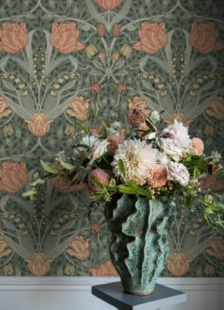 Tapete Anita Hellmintgrau