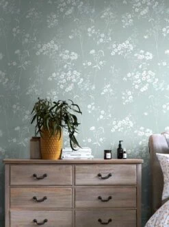 Tapete Antara Hellgraublau -Geschaft Tapeten Antara B 431991 2880x1440