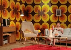 Tapete Apollo Orange -Geschaft Tapeten Apollo K 370000 2880x1440