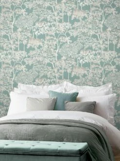 Tapete Arboleda Türkis -Geschaft Tapeten Arboleda A 431782 2880x1440