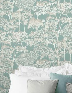 Tapete Arboleda Türkis -Geschaft Tapeten Arboleda B 431782 2880x1440