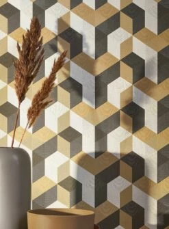 Tapete Arcus Braunbeige