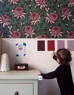 Tapete Ardassa Dunkelviolett -Geschaft Tapeten Ardassa K 485144 2880x1440