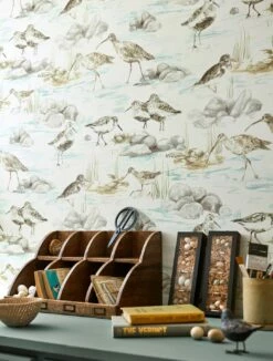 Tapete Arielle Beigegrau -Geschaft Tapeten Arielle A 462551 2880x1440