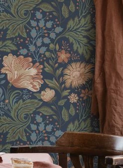 Tapete Ava Violettblau -Geschaft Tapeten Ava D 875172 2880x1440