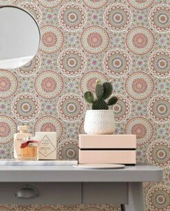 Tapete Avelina Pastellorange