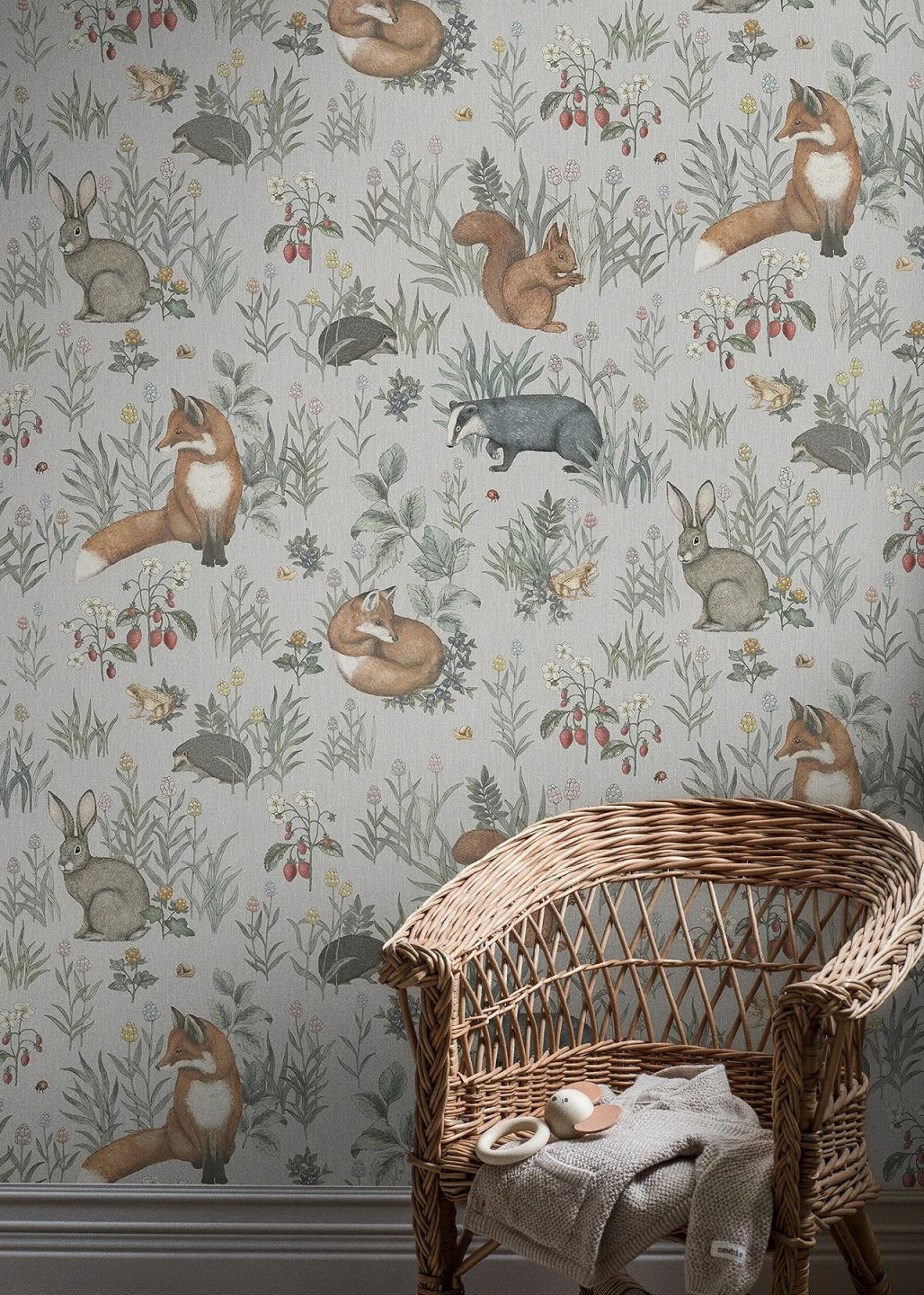 Wandbild Baga Hellgrau 5 Wandbild Baga Hellgrau – Bild 3