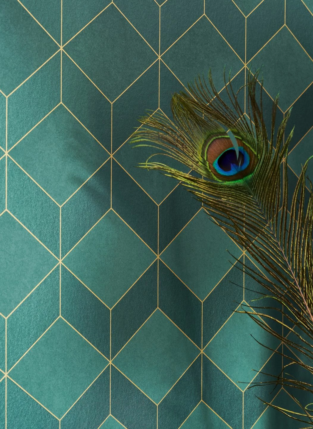 Tapete Barite Dunkelgrün Schimmer 3 Tapete Barite Dunkelgrün Schimmer