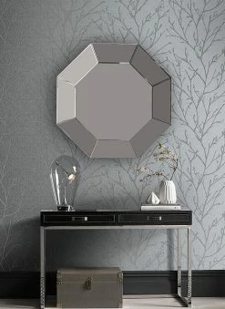 Tapete Bellewood Silber Schimmer