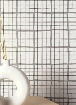 Tapete Betula Grautöne