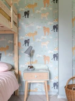 Tapete Black Panther Hellminttürkis -Geschaft Tapeten Black Panther P 389252 2880x1440