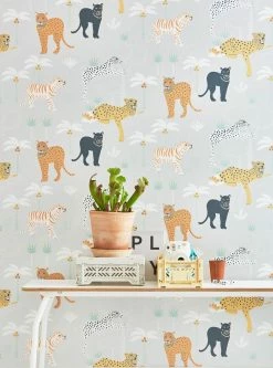 Tapete Black Panther Weissgrau -Geschaft Tapeten Black panther B 389251 2880x1440