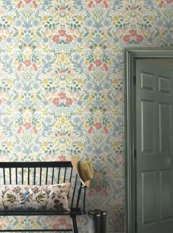 Selbstklebende Tapete Bramble Gardens Weiss -Geschaft Tapeten Bramble Gardens 790572 2880x1440