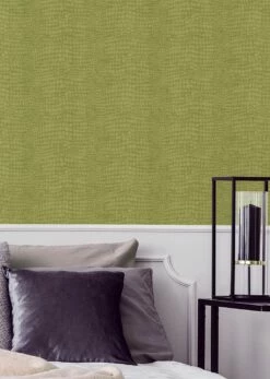 Tapete Caiman Hellgelbgrün -Geschaft Tapeten Caiman D 430901 2880x1440