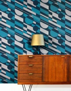 Tapete Calimero Türkisblau -Geschaft Tapeten Calimero B 835112 2880x1440