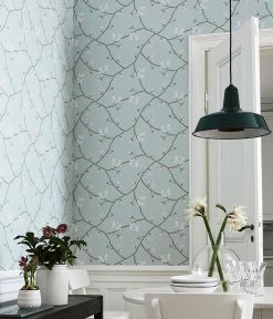 Tapete Calista Blassmintgrün -Geschaft Tapeten Calista B 106391 2880x1440