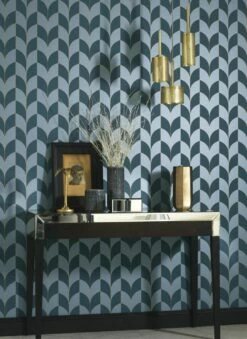 Tapete Caprice Grünblau -Geschaft Tapeten Caprice B 864262 2880x1440