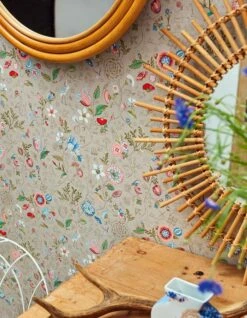 Tapete Carline Hellbeigegrau -Geschaft Tapeten Carline B 821413 2880x1440