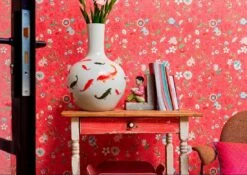 Tapete Carline Altrosa -Geschaft Tapeten Carline C 821412 2880x1440