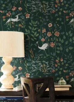 Tapete Carumba Schwarzgrün -Geschaft Tapeten Carumba A 790382 2880x1440