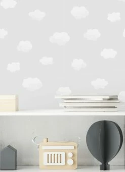 Tapete Colette Hellgrau