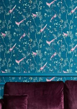 Tapete Comtesse Ozeanblau 9 Tapete Comtesse Ozeanblau -Geschaft Tapeten Comtesse A 431241 2880x1440