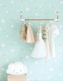 Tapete Confetti Pastelltürkis 9 Tapete Confetti Pastelltürkis -Geschaft Tapeten Confetti C 389192 2880x1440