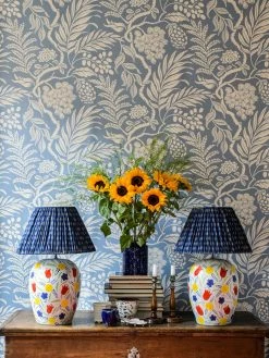 Tapete Cornucopia Taubenblau 7 Tapete Cornucopia Taubenblau -Geschaft Tapeten Cornucopia B 975182 2880x1440