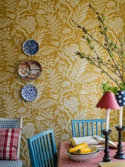 Tapete Cornucopia Ockergelb -Geschaft Tapeten Cornucopia C 975181 2880x1440