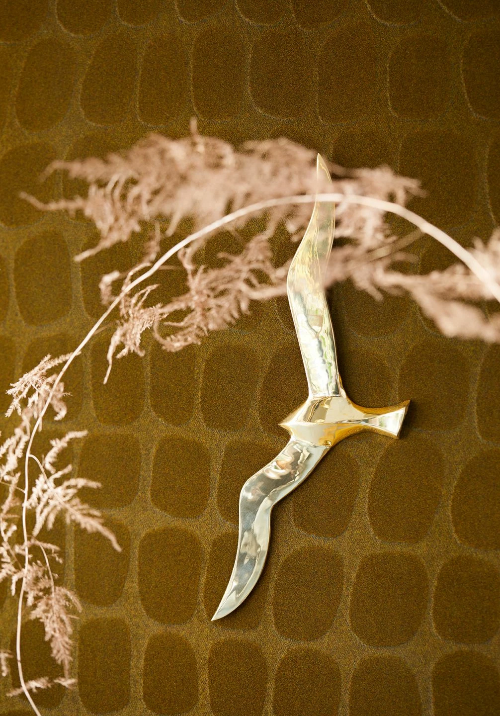 Tapete Croco Velvet Grünbraun 3 Tapete Croco Velvet Grünbraun