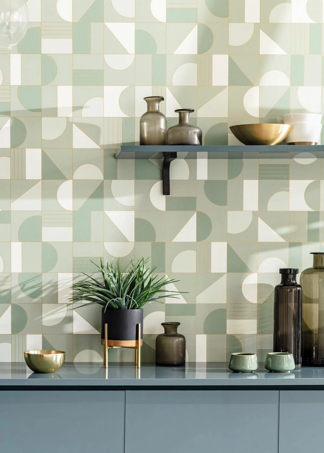 Tapete Cubit Minttürkis 6 Tapete Cubit Minttürkis – Bild 4