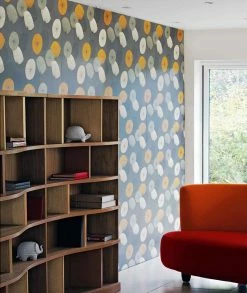 Tapete Dana Gelborange -Geschaft Tapeten Dana 461116 2880x1440