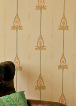 Tapete Danne Hellgelb