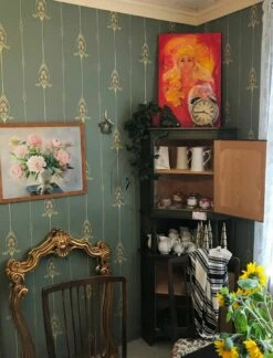 Tapete Danne Minttürkis -Geschaft Tapeten Danne D 491032 2880x1440