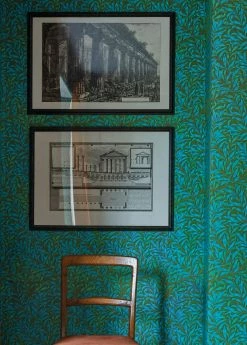 Tapete Darcie Türkisblau -Geschaft Tapeten Darcie A 462782 2880x1440