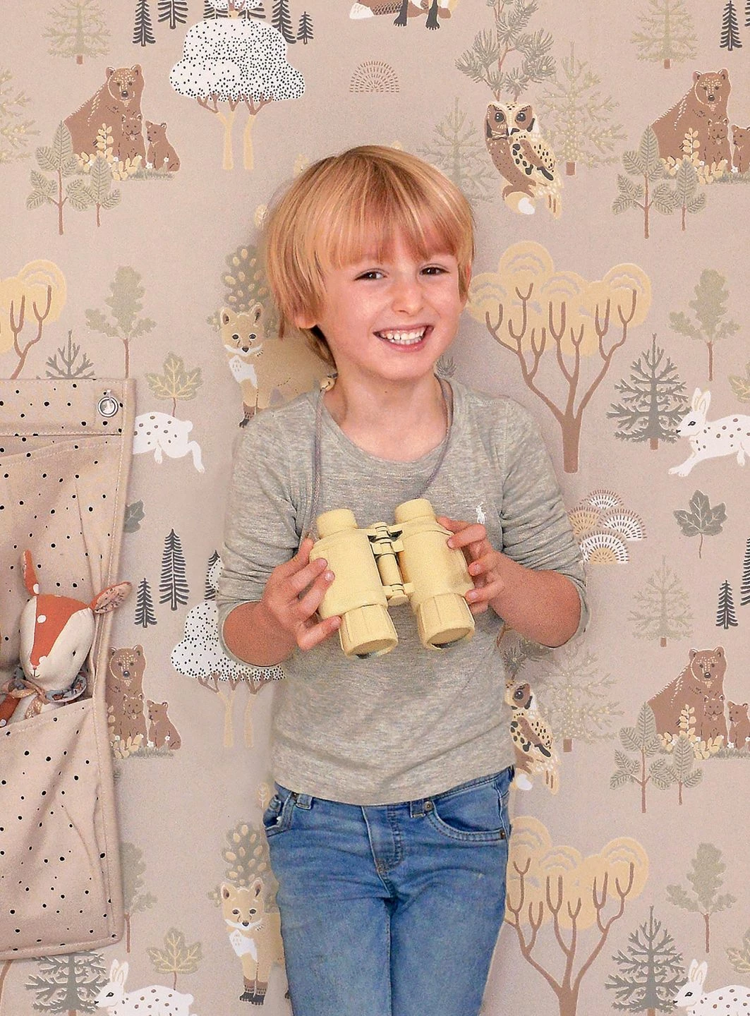 Tapete Deep Forest Hellgraubeige 5 Tapete Deep Forest Hellgraubeige – Bild 3