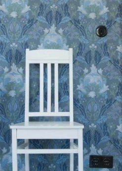 Tapete Denisa Blaugrau -Geschaft Tapeten Denisa A 783001 2880x1440