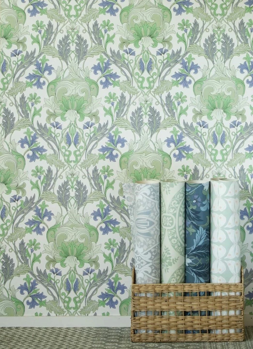 Tapete Denisa Grün 5 Tapete Denisa Grün – Bild 3