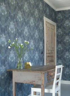 Tapete Denisa Blaugrau -Geschaft Tapeten Denisa C 783001 2880x1440