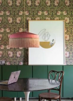 Tapete Despina Grünbeige -Geschaft Tapeten Despina D 461501 2880x1440