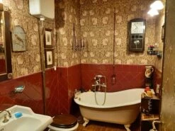 Tapete Despina Purpurrot -Geschaft Tapeten Despina K 461504 2880x1440