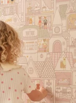 Tapete Dollhouse Zartrosa 9 Tapete Dollhouse Zartrosa -Geschaft Tapeten Dollhouse A 389352 2880x1440