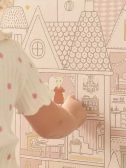 Tapete Dollhouse Zartrosa