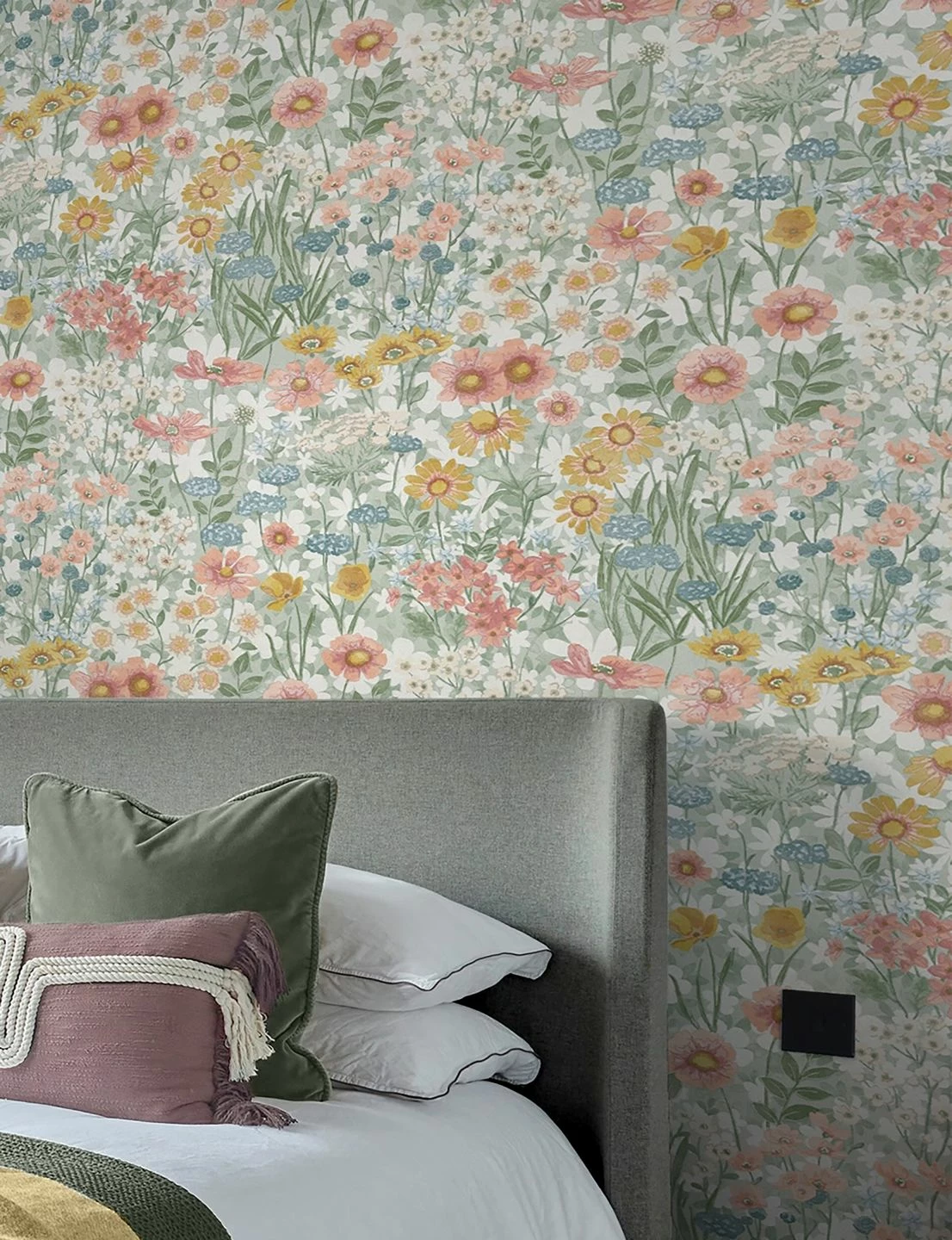 Tapete Dorea Blassgrün 5 Tapete Dorea Blassgrün – Bild 3