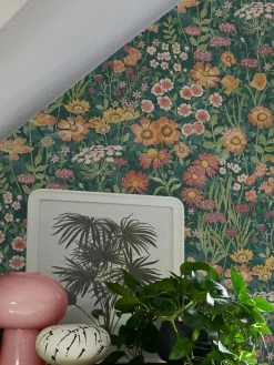 Tapete Dorea Blaugrün -Geschaft Tapeten Dorea A 432084 2880x1440