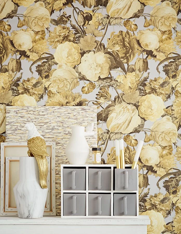 Tapete Doriana Blassgelb 3 Tapete Doriana Blassgelb