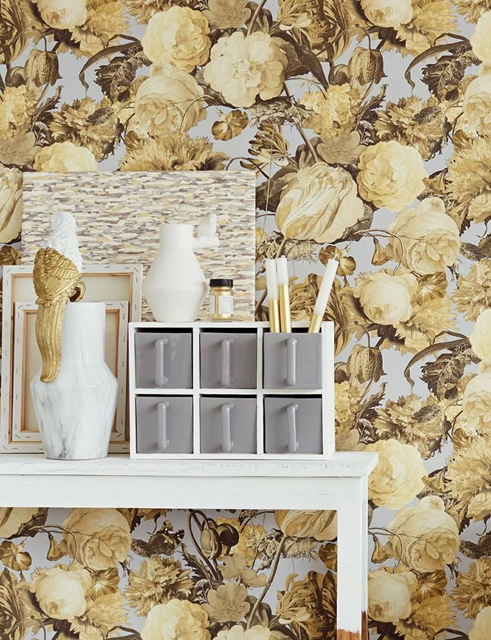 Tapete Doriana Blassgelb 6 Tapete Doriana Blassgelb – Bild 4