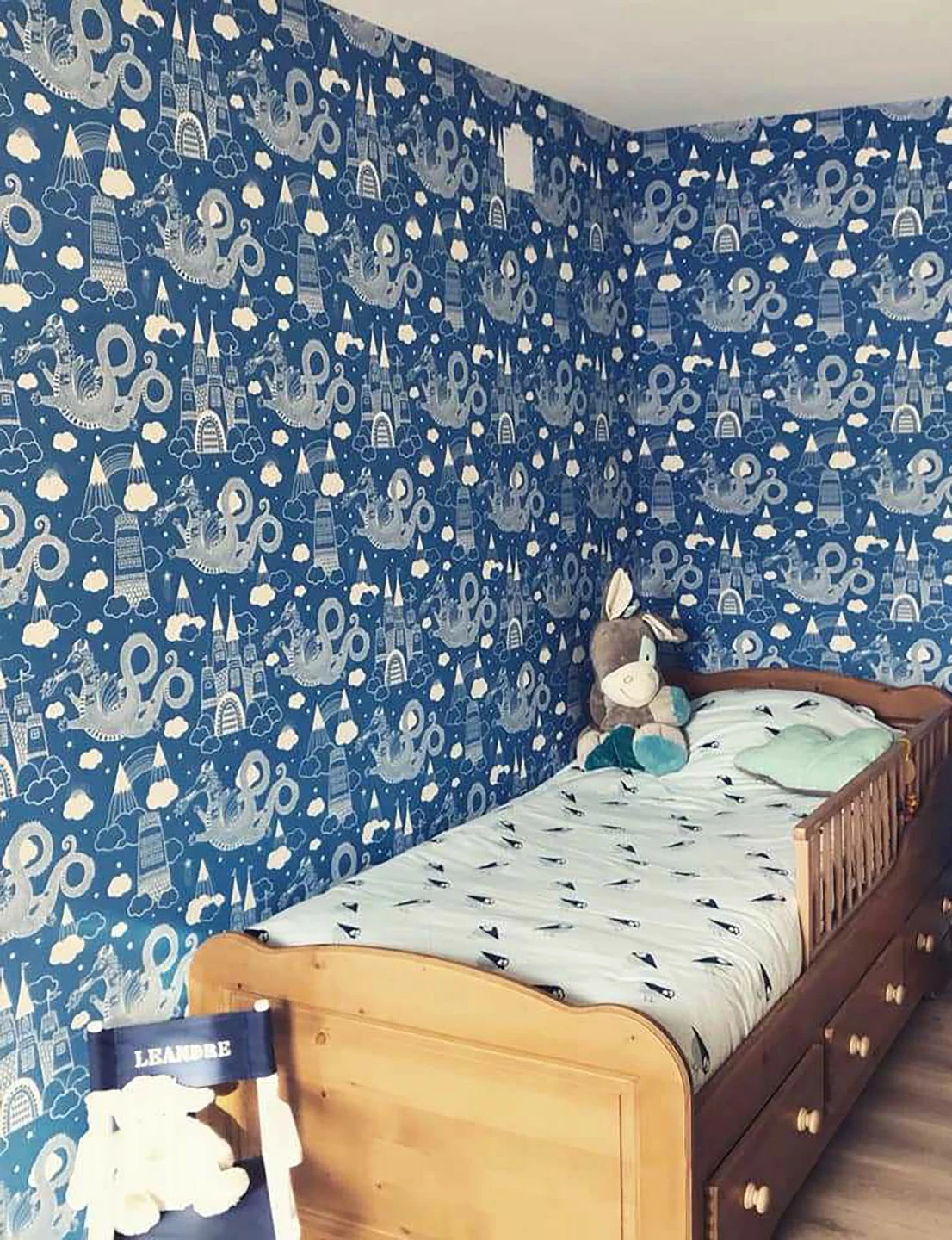 Tapete Drakhimlen Himmelblau 7 Tapete Drakhimlen Himmelblau – Bild 5