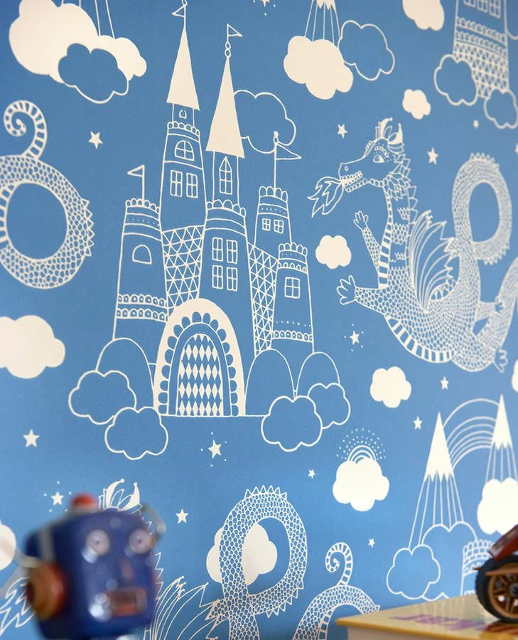 Tapete Drakhimlen Himmelblau 5 Tapete Drakhimlen Himmelblau – Bild 3